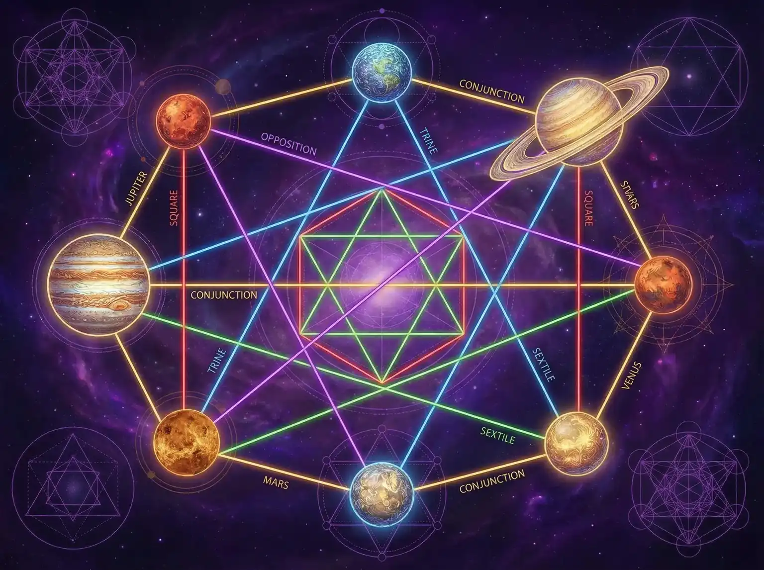 行星相位解读 - 善良的嫂子在线影院观看 | 占星学进阶